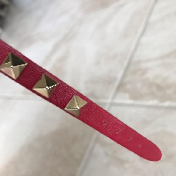 Valentino Leather Studded Bracelet - Picture 11 of 15